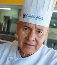 Chef David Ramos
Director de la Escuela de Gastronomía de la
Universidad de Los Hemisferios