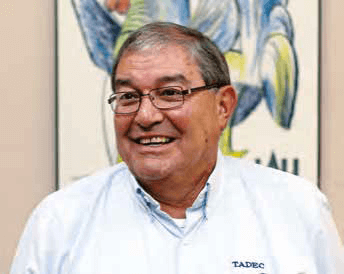 Luis Larrea, representante de Tadec